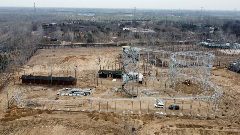 安陽市滑縣森林公園玻璃漂流